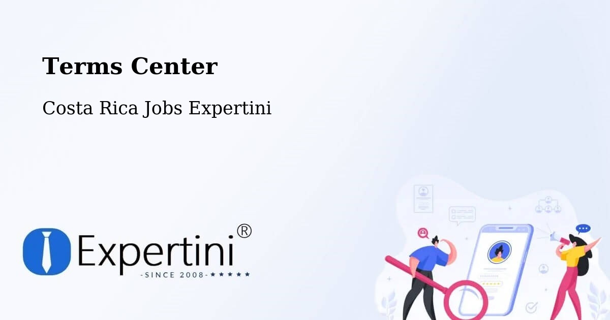 Terms of Service – La Asunción - Costa Rica Jobs Expertini
